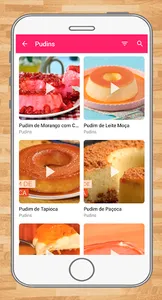 Receitas de Pudim e Doces screenshot 4