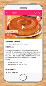 Receitas de Pudim e Doces screenshot 5