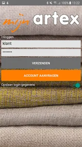 Mijn Artex mobile screenshot 0