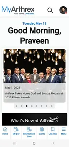 MyArthrex screenshot 2