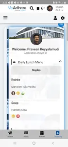 MyArthrex Intranet screenshot 1