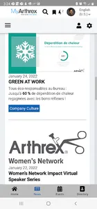 MyArthrex Intranet screenshot 2