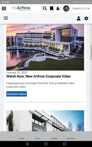 MyArthrex Intranet screenshot 8