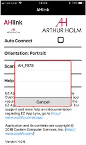 AHlink screenshot 1