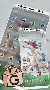 Mice Cartoon Launcher Theme screenshot 3