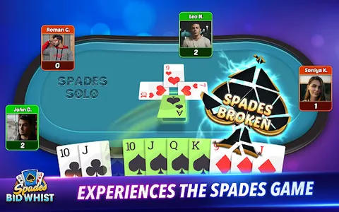 Bid Whist Classic: Spades Game screenshot 10