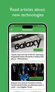 World News screenshot 2