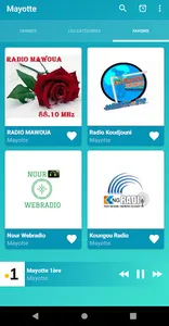 Mayotte radios online screenshot 1