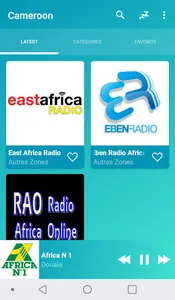 Cameroon radios online screenshot 0