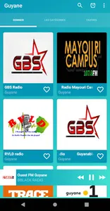 Guyane radios online screenshot 0