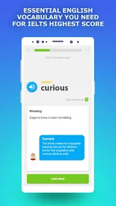 IELTS Vocabulary Prep App screenshot 1