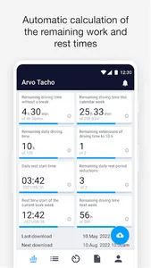 arvo.tacho screenshot 6