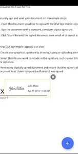 DSA Sign screenshot 3