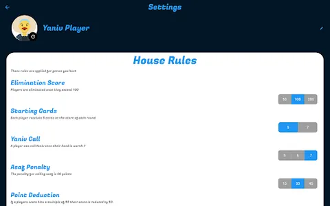 Yaniv Battle! screenshot 15