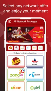 All Sim Network Packages Codes screenshot 1