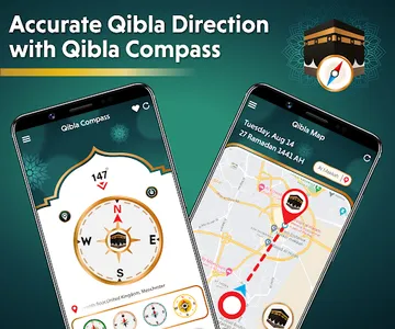 Qibla Compass - Find Direction screenshot 0