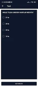 Ingliz Tilini O'rganamiz screenshot 4
