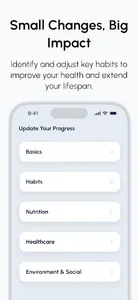 Longevity Compass: Live longer screenshot 3