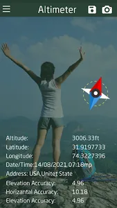 Altitude Meter - Altimeter App screenshot 1