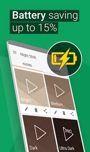 Blue light filter & Night mode screenshot 6