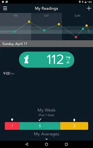 CONTOUR DIABETES app (BE) screenshot 1