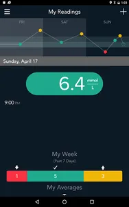 CONTOUR DIABETES app (BG) screenshot 1