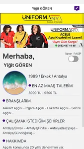 Aşçı İlanları screenshot 3