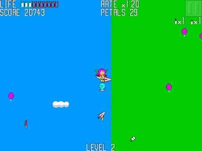 Fluffy Parasol VaseCartan screenshot 2