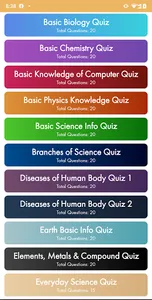 IQ & GK Test | World | Science screenshot 4