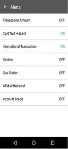 ASE Credit Card Controls screenshot 2