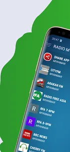 Myanmar Radios - Live Stations screenshot 0