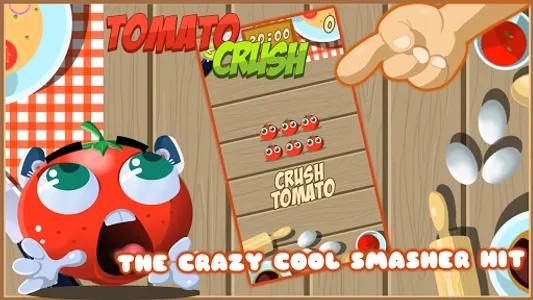 Tomato Crush: The Crazy Cool S screenshot 0