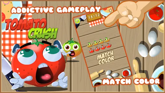 Tomato Crush: The Crazy Cool S screenshot 2