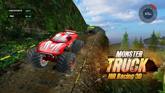 Monster Truck Downhill Racing screenshot 0