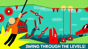 Hanger World - Rope Swing screenshot 10