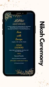 Muslim Wedding Card Maker screenshot 2