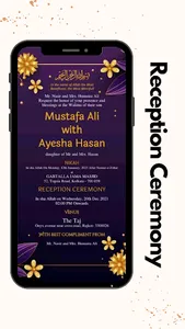 Muslim Wedding Card Maker screenshot 4