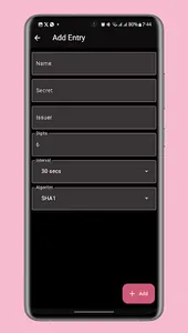 Pott: TOTP Authenticator screenshot 1