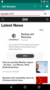 Ash Simple Browser screenshot 1