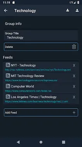 RssReader screenshot 4