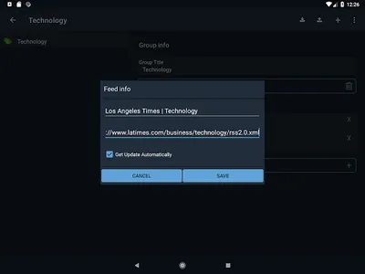 RssReader screenshot 6