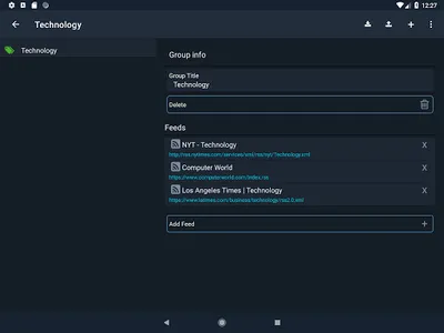RssReader screenshot 7