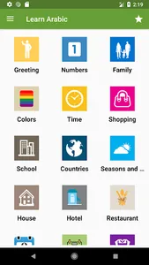 Learn Arabic screenshot 0