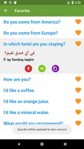 Learn Arabic screenshot 2