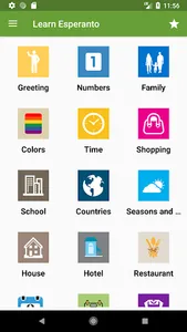 Learn Esperanto screenshot 0