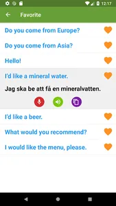 Learn Swedish screenshot 2