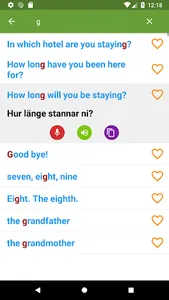 Learn Swedish screenshot 3