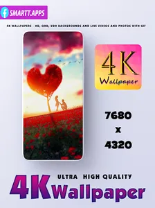 4K Wallpapers with live screenshot 1