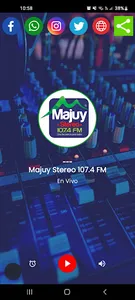 Majuy Stereo 107.4 FM screenshot 0