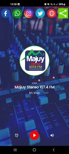 Majuy Stereo 107.4 FM screenshot 1